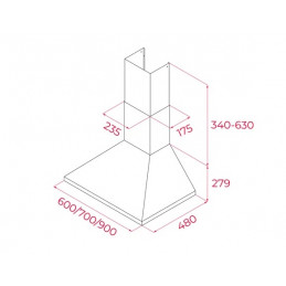 DBP 60 PRO INOX (EEC/EU) 40460509 TEKA CAMPANAS