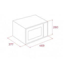 MWE FS25 G INOX HORNOS MICROONDAS TEKA