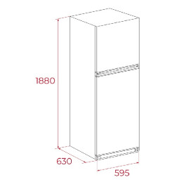 NFL 342 C-INOX FRIGORIFICOS COMBI TEKA