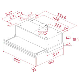 CNL 6400 BLANCO TEKA CAMPANAS
