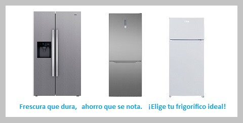 Frigoríficos en ElectroCash Canarias